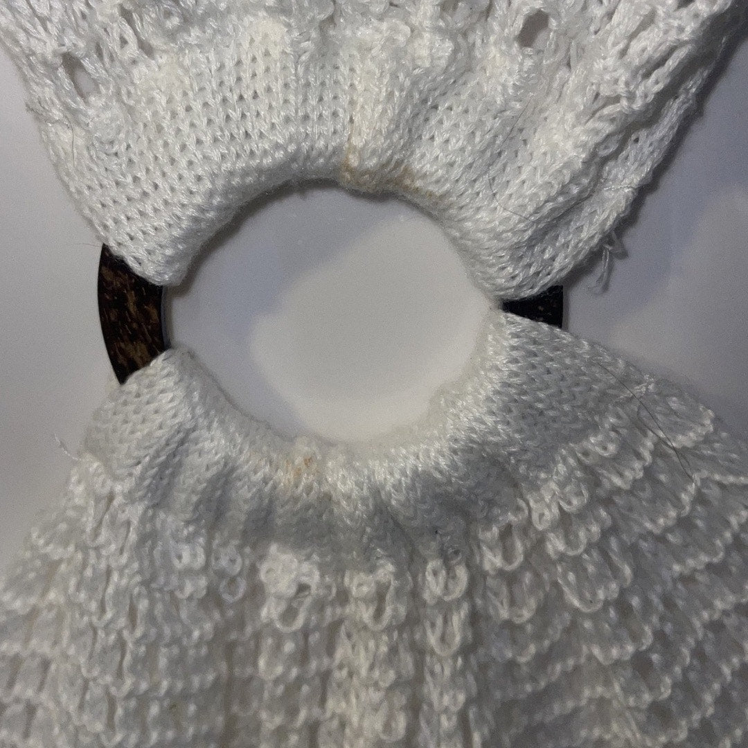 Long Sleeve Crochet Knit Cutout Beach Cover Up Dress Beach Resort Vacation