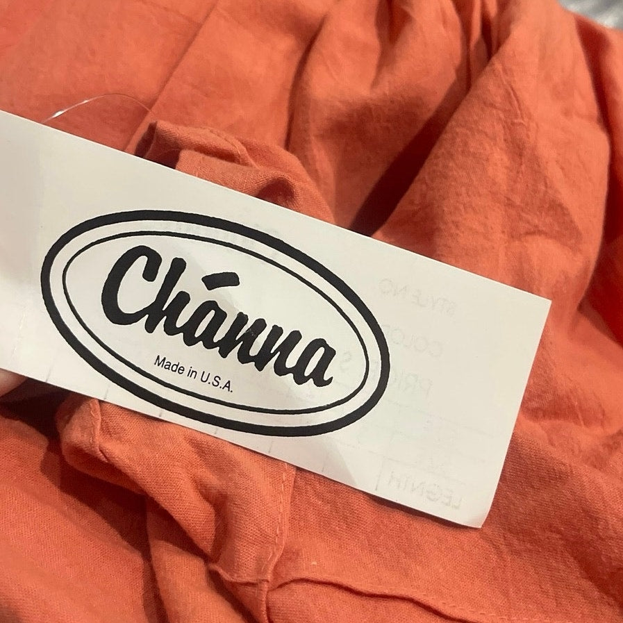 Channa Kaftan Gauze Plus Size Dress 5X Bohemian Resort Wear Crinkle Cotton NWT