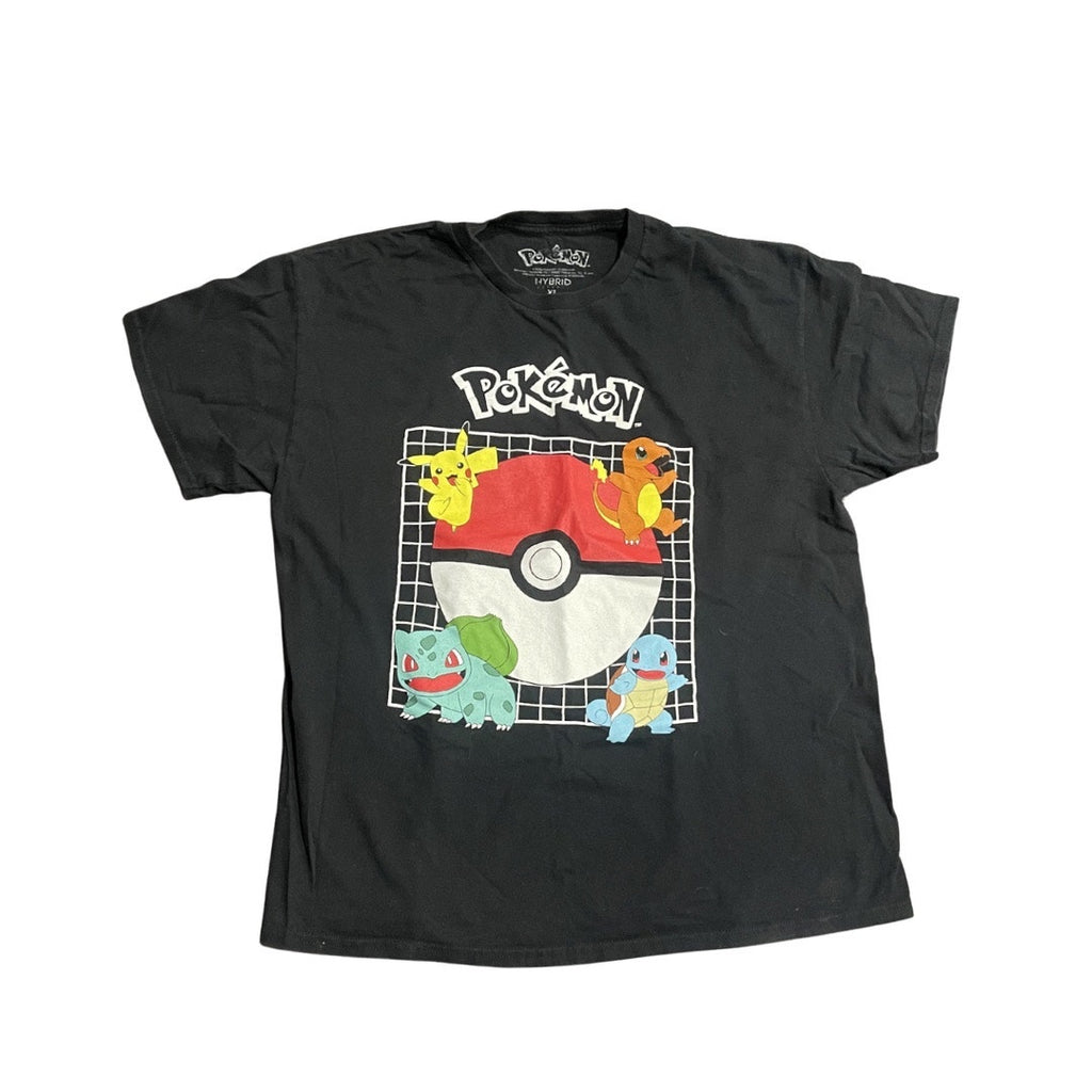 Pokemon Hybrid Graphic T-Shirt Officially Licensed Size XL Cartoon Anime
