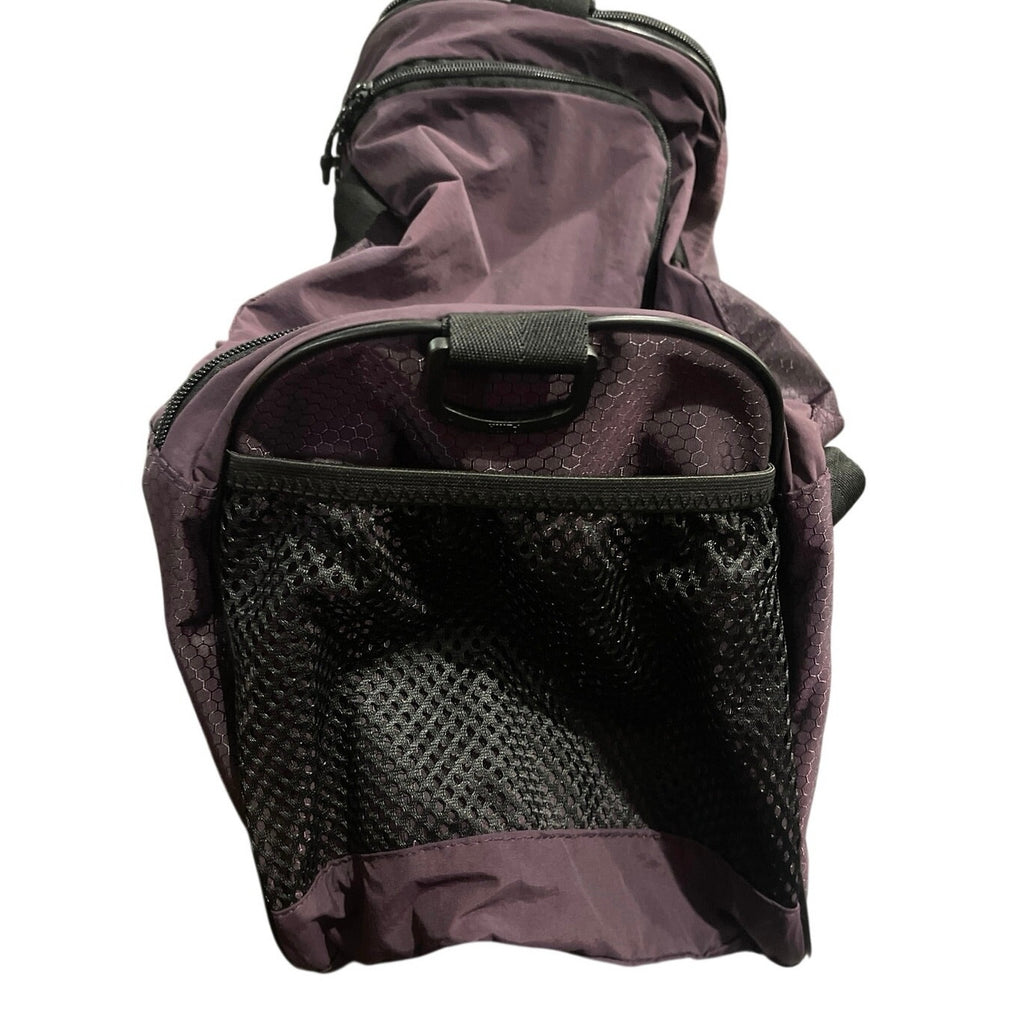 Puma Athletic Duffle Gym Bag Purple Active Sports Carryall Weekender Handbags