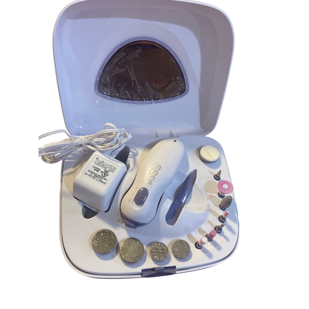 KISS Power File & Nail Dryer Electric Manicure Pedicure Cosmetics Care Kit