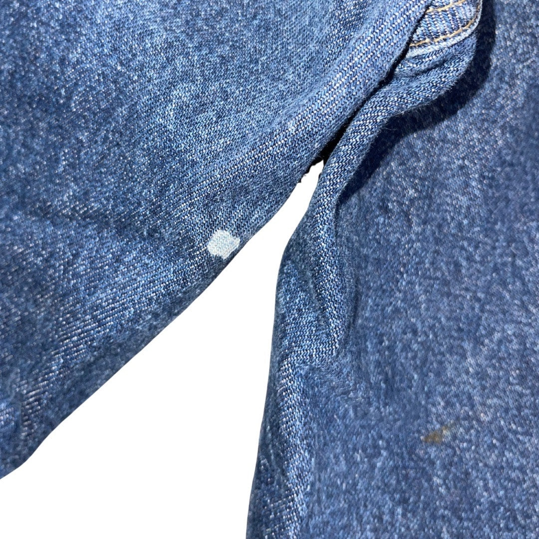 Wrangler Authentic Denim Blue Jeans Regular Fit Size 36x30 Straight Leg Utility