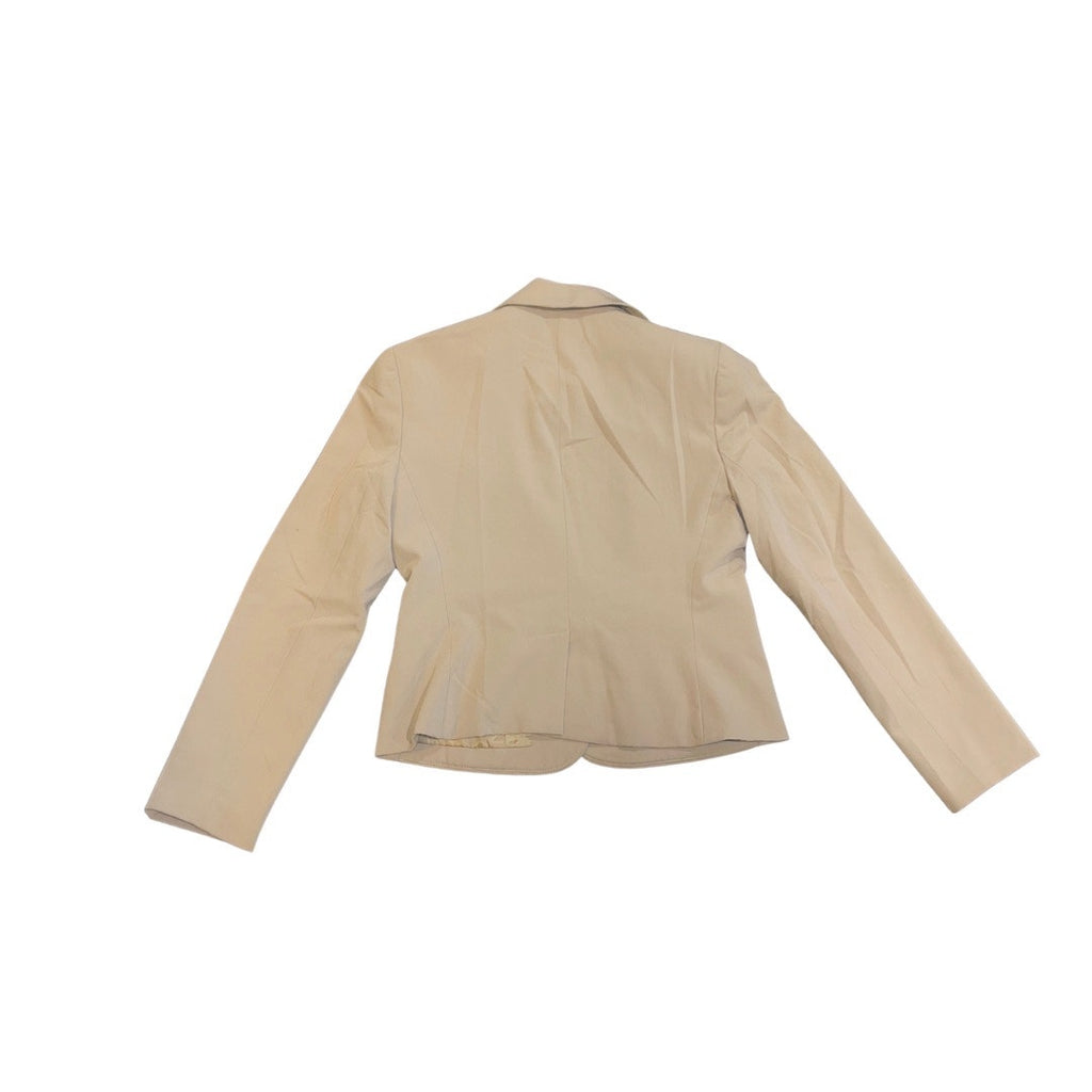 Nine & Company by Nine West Business Pant Suit Jacket SZ 4P Office Career Khaki