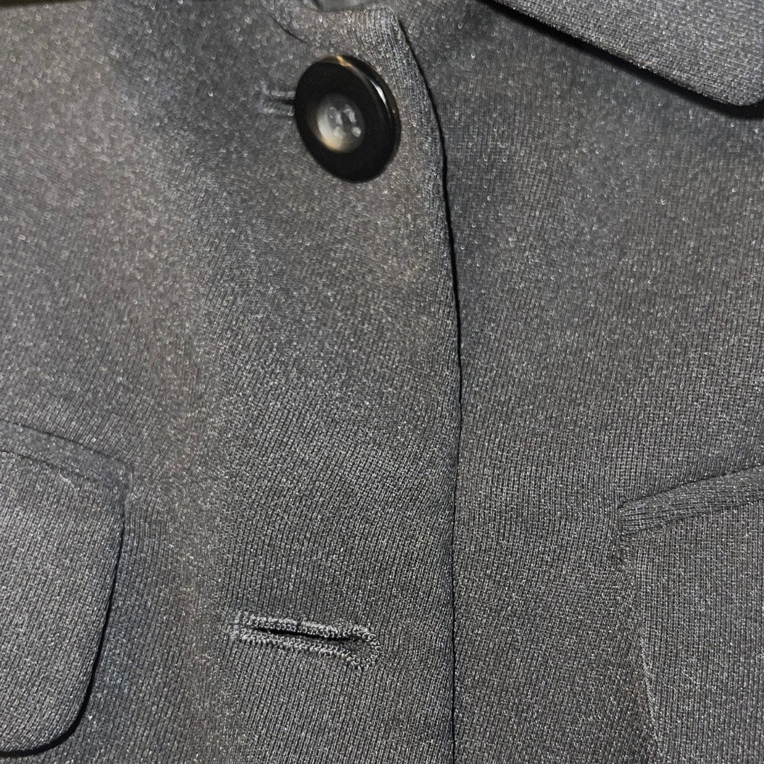 Jennifer Moore Petite Women Blazer Size 8P Office Career Utility Jacket Vintage