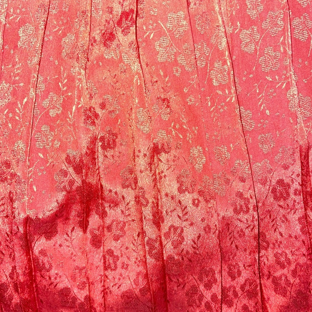 70's Vintage Campus Casuals of California Pleated Midi A Line Skirt