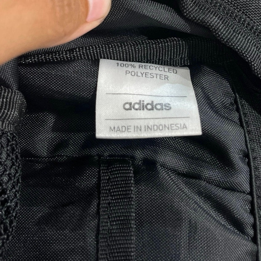 Adidas Black National Backpack Laptop Mesh Water Bottle School Daypack Sports