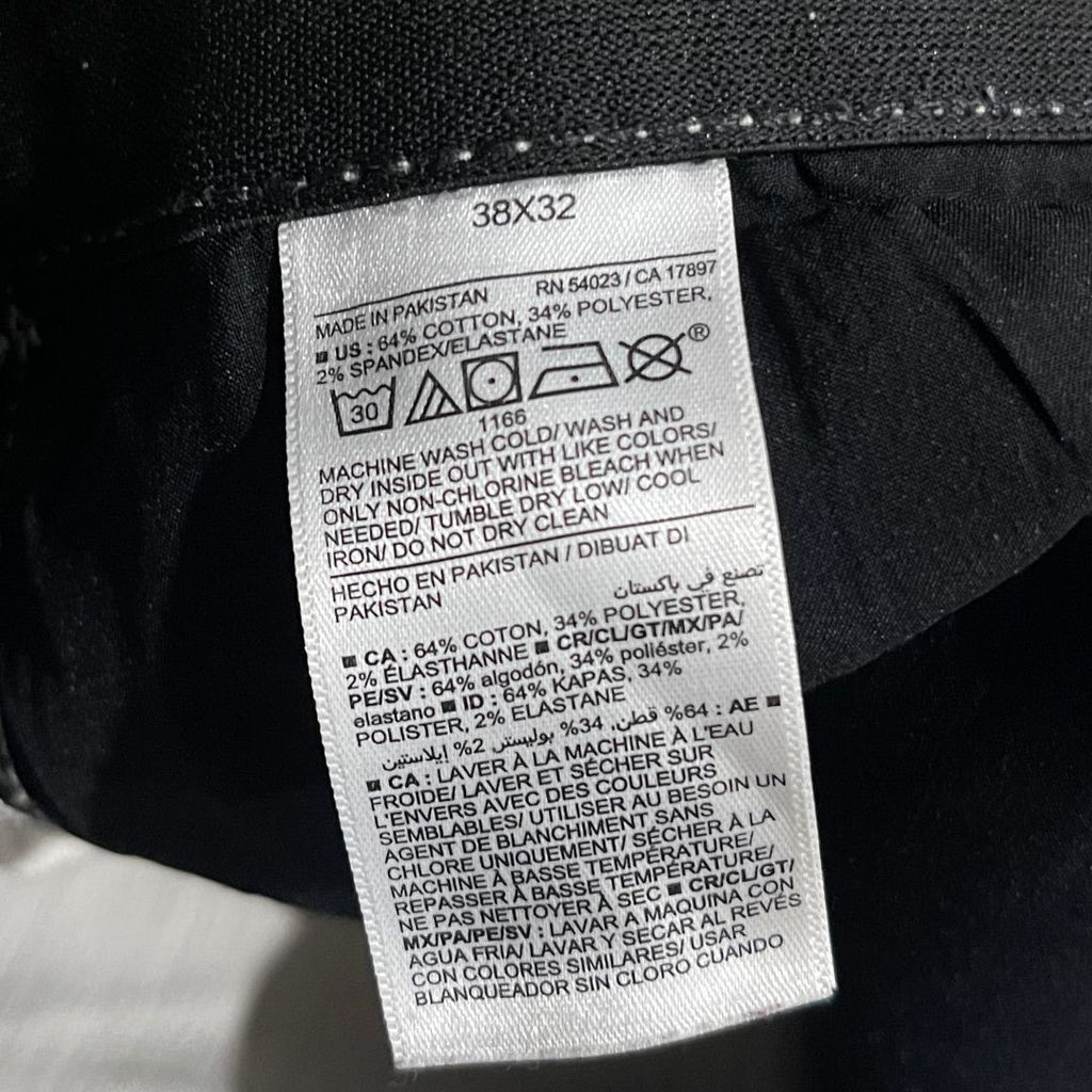 Old Navy Slim Fit 360 Stretch Chino Pants  38x32 Performance Jeans Preppy Casual