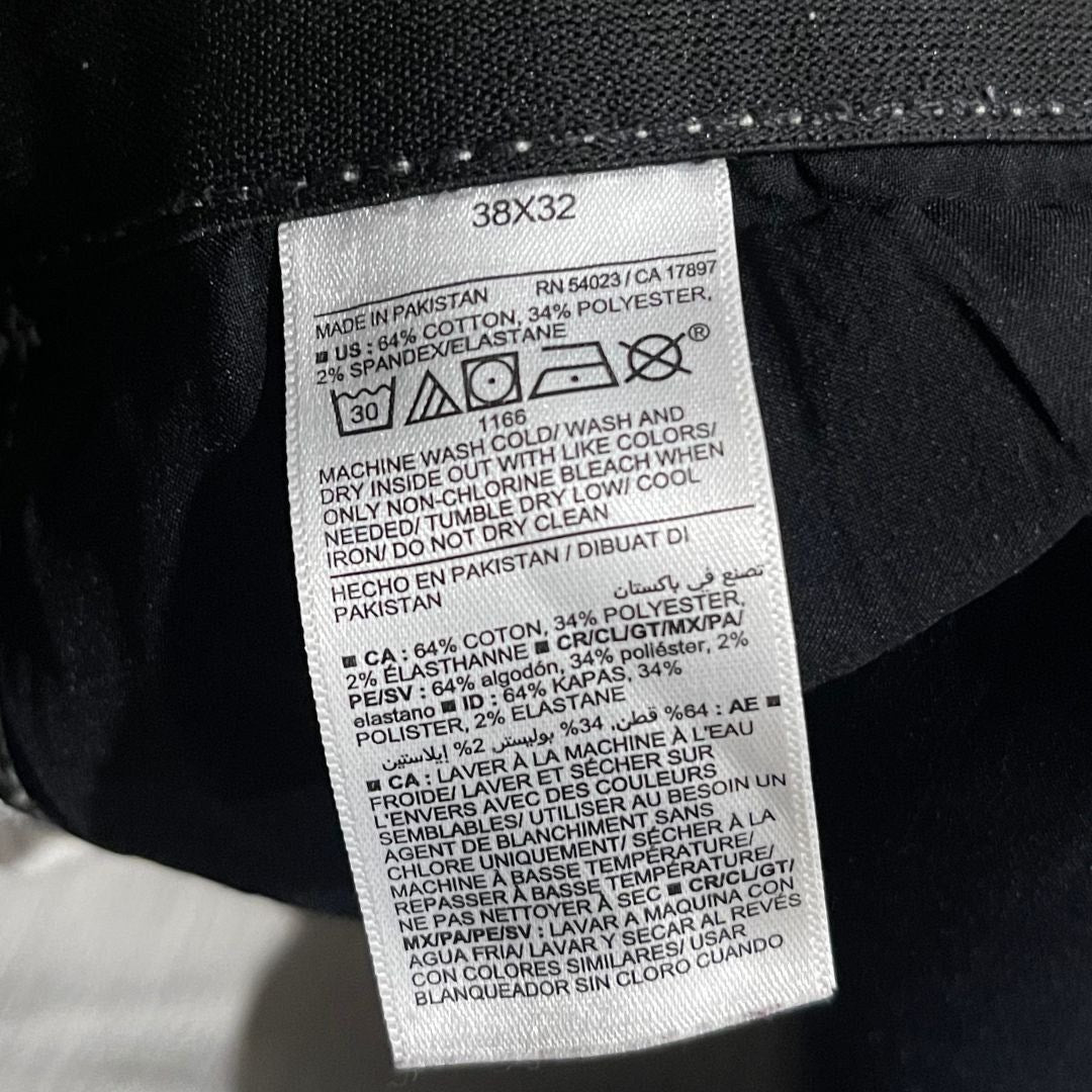 Old Navy Slim Fit 360 Stretch Chino Pants  38x32 Performance Jeans Preppy Casual