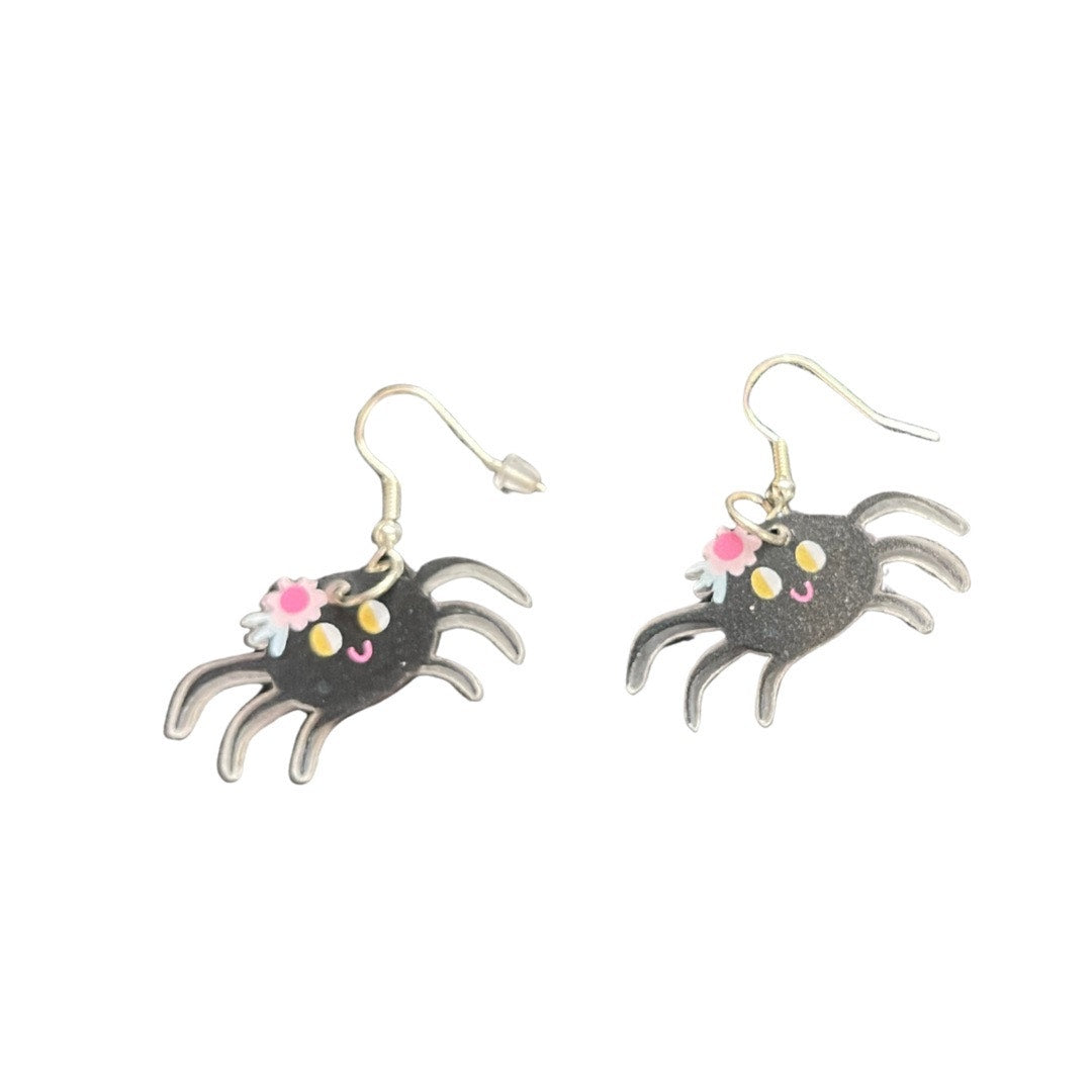 Spider earrings