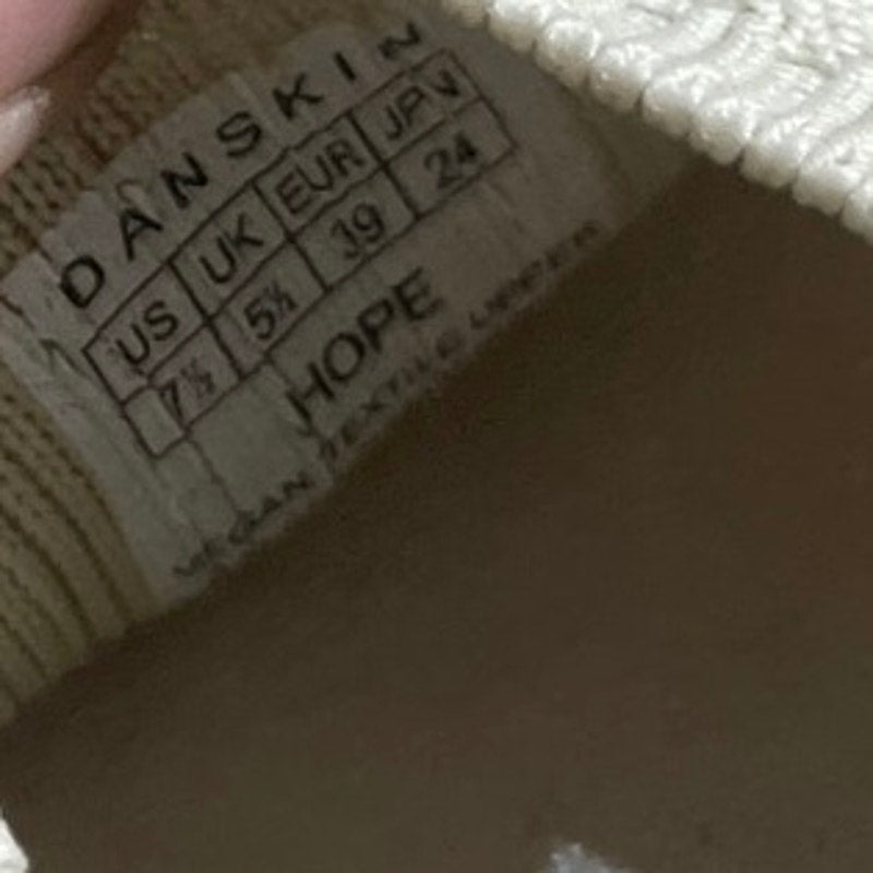 Danskin Hope Slip on Stretch Knit Ballet Flats SZ 7.5 Casual Comfort Shoes