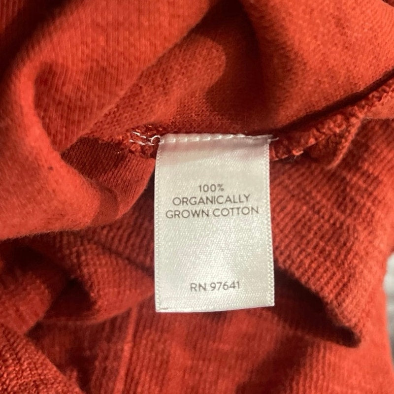 J. Jill Pure Jill Collared Knit Top Size Medium Organic Cotton RelaxedFit Casual
