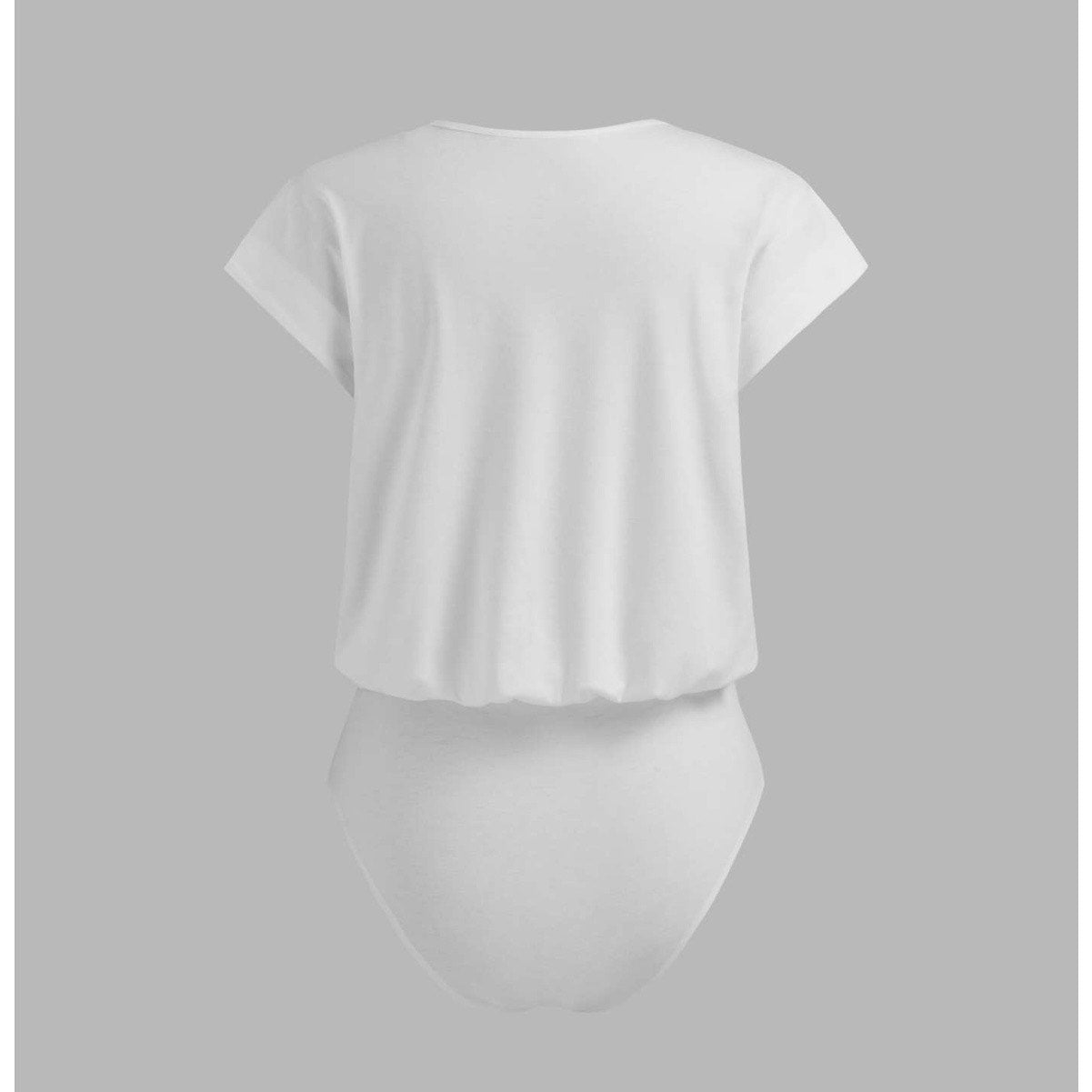 CIDER ROUND NECK SOLID SHORT SLEEVE BODYSUIT 1XL NWT