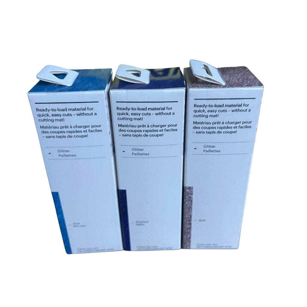 Cricut Joy Iron On Bundle set of 3 NWT Color Multi Aqua bleu Sapphire Crafts DIY