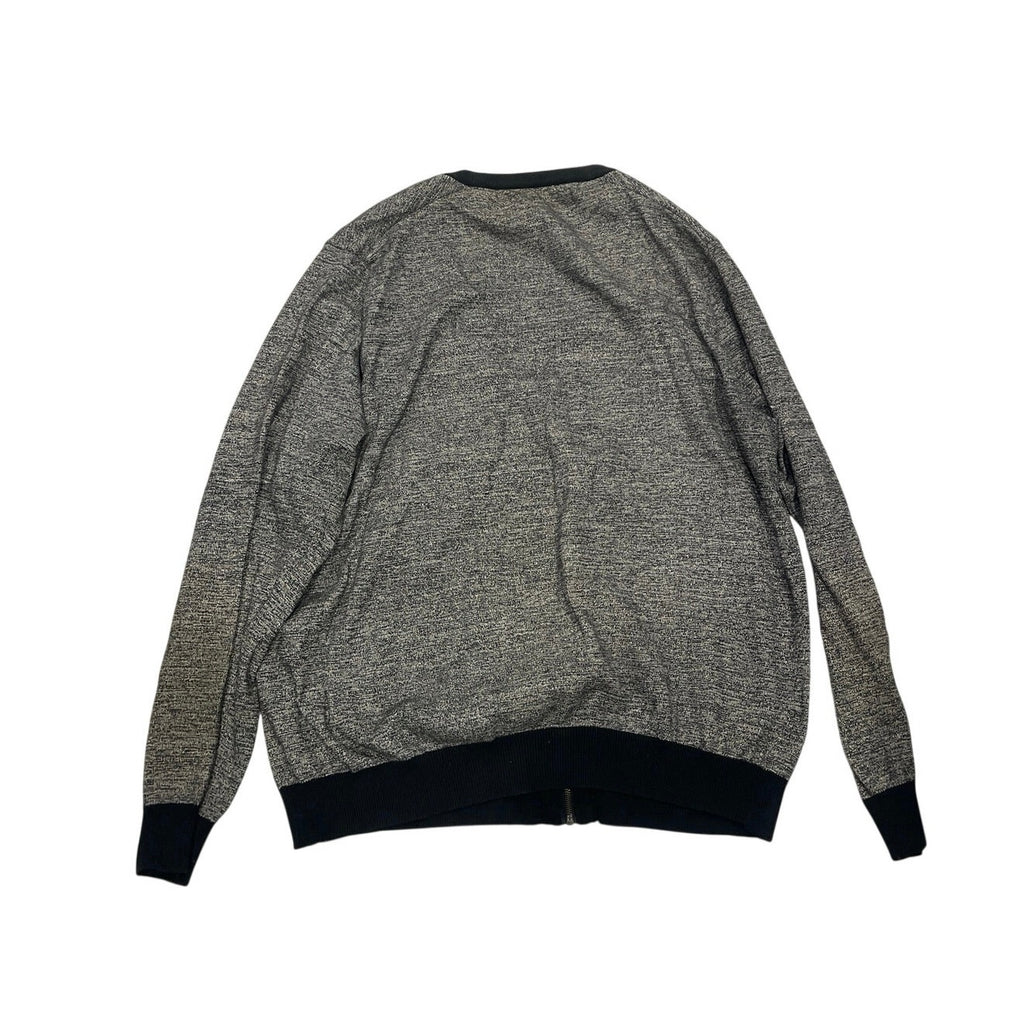 Sean John Zip-up Knit V-Neck Cardigan Sweater SZ 3XL Hip Hop Streetwear