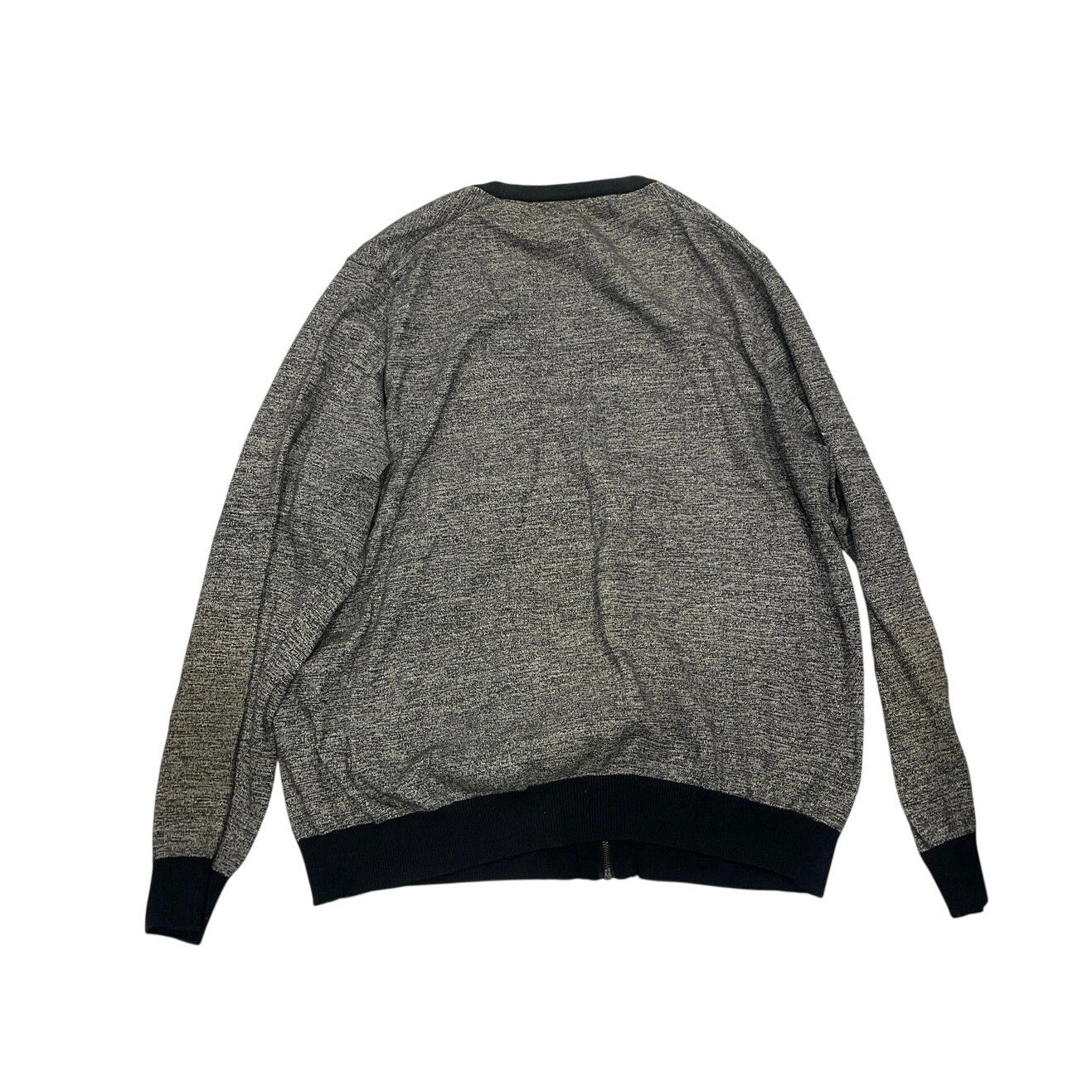 Sean John Zip-up Knit V-Neck Cardigan Sweater SZ 3XL Hip Hop Streetwear