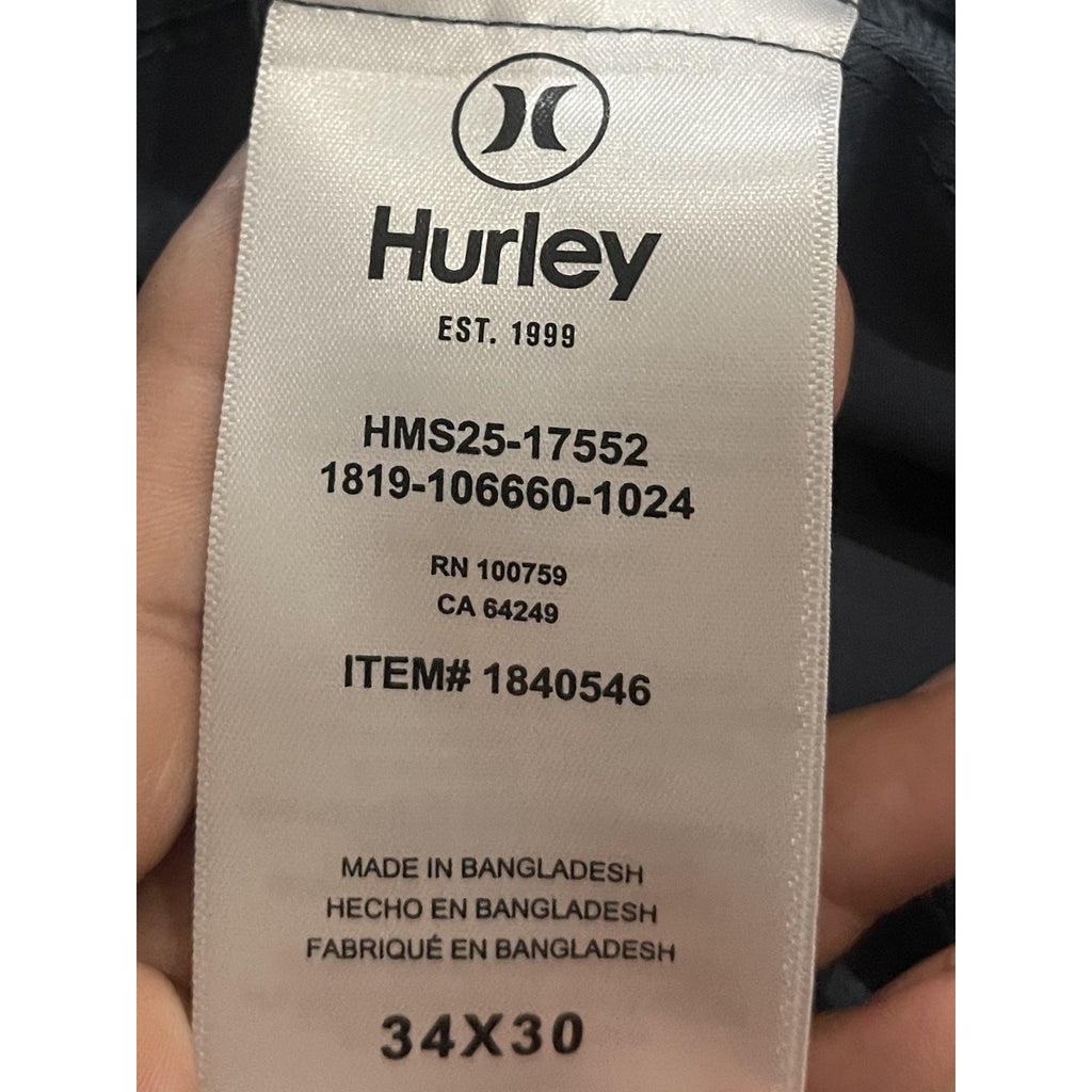 Hurley Performance Golf Stretch Lot of 2 Pants SZ 34X30 Activewear Travel Casual