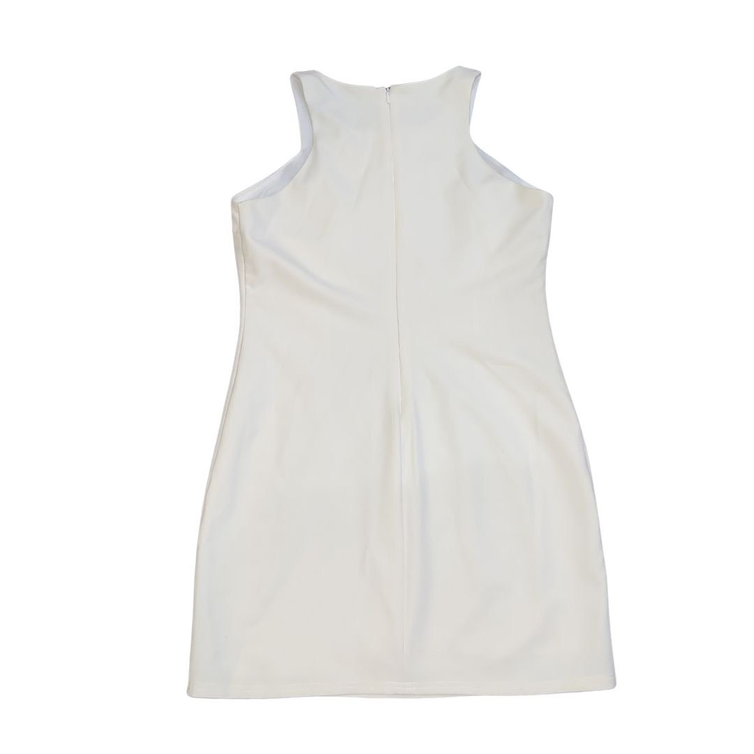 C. Luce Embroidered High Neck Mini Dress Size Large Bohemian Brunch Bridal