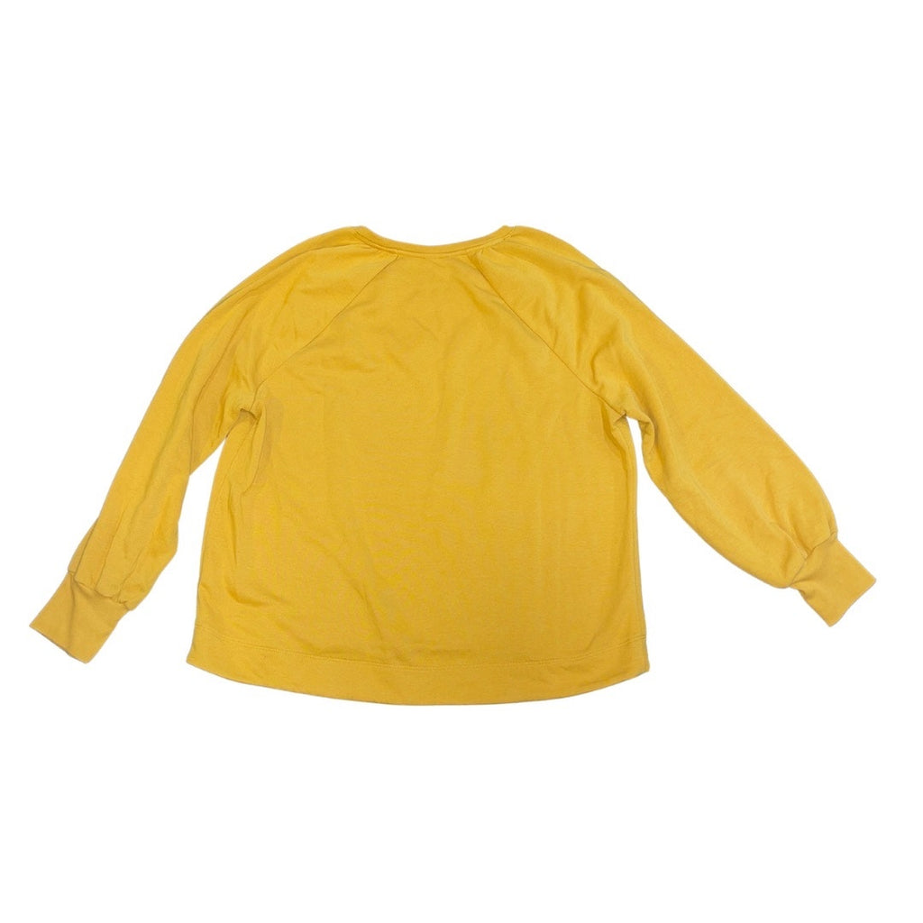 Old Navy Yellow Mustard Crewneck Sweater Size XL Athletic Loungewear Activewear