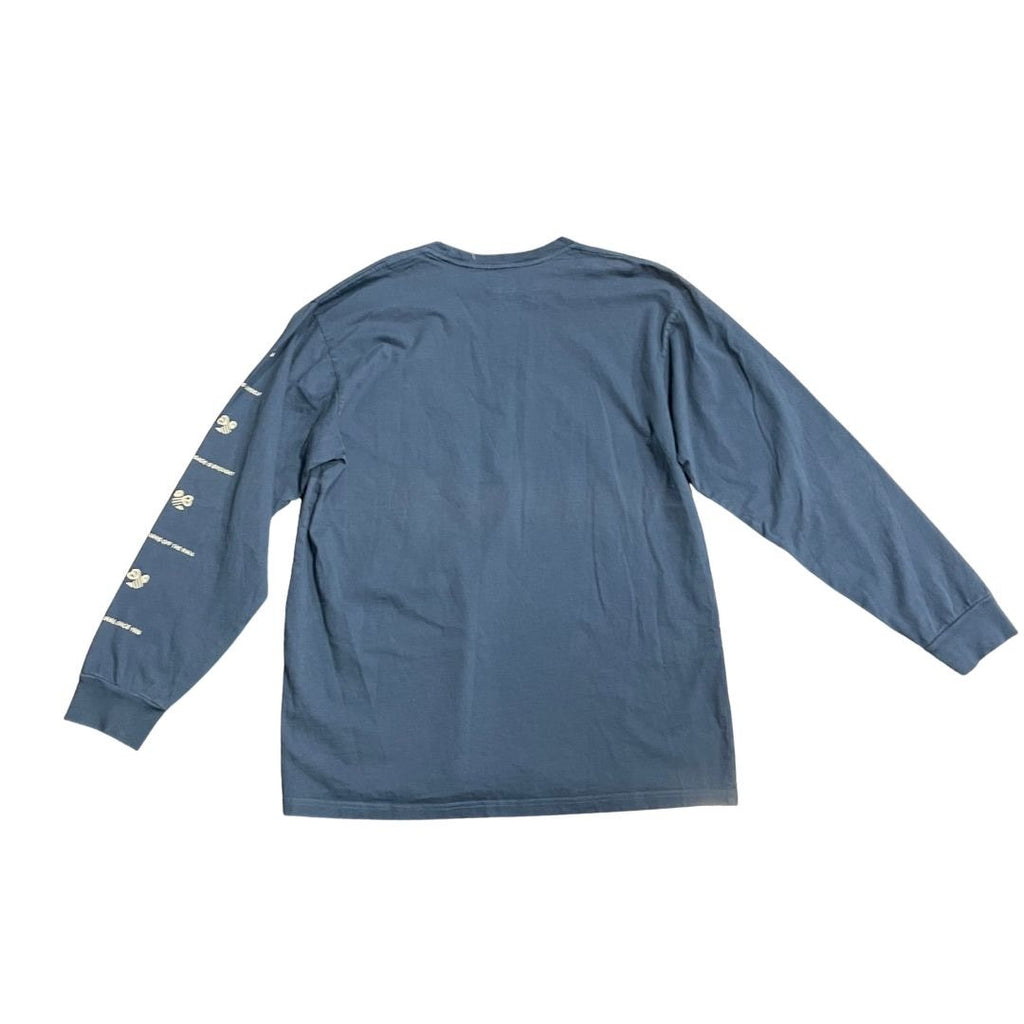 Vans Long Sleeve Be Yourself Off the Wall Classic Fit Shirt L Skater Streetwear