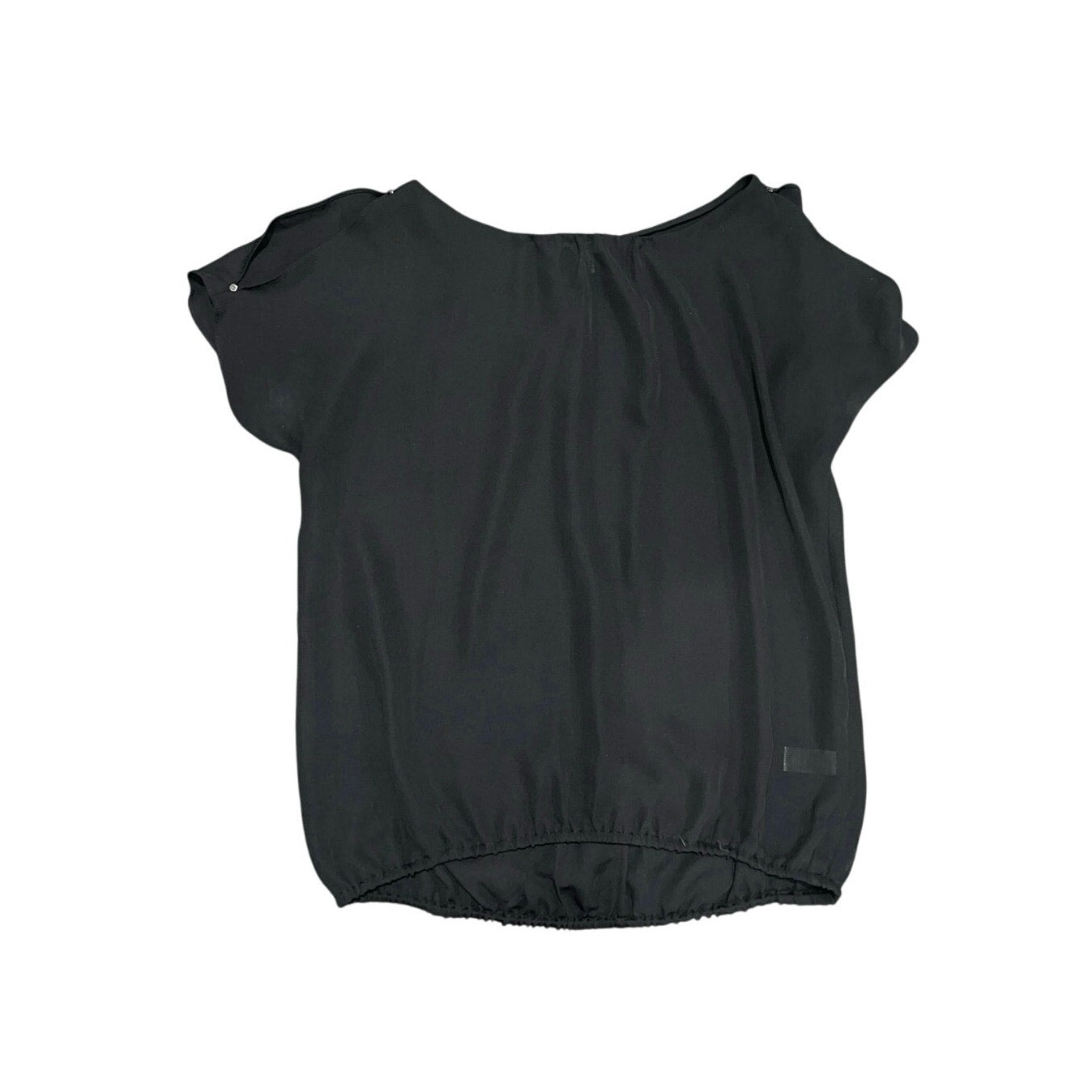 Calvin Klein open slit bell sleeves loose fit blouse