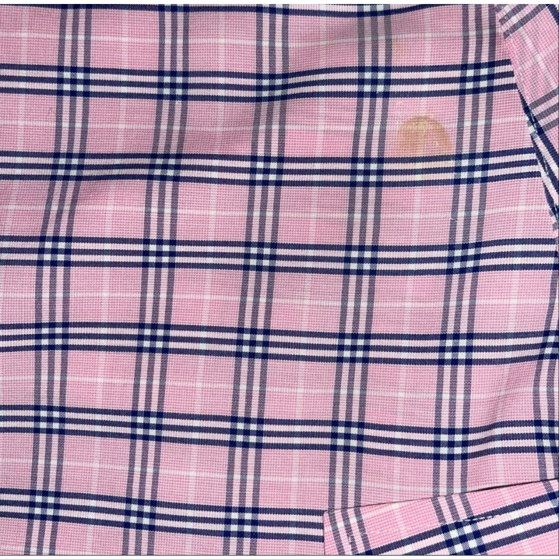 Brooks Brothers Regent Pink Plaid Collar Button Long Sleeve Dress Shirt