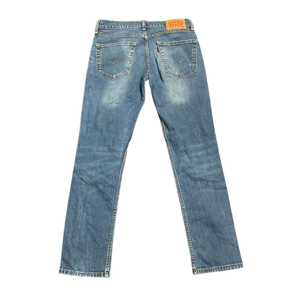 Levi's 511 Slim Fit Denim Jeans Straight Leg Pants 31X30 Streetwear Classiccore