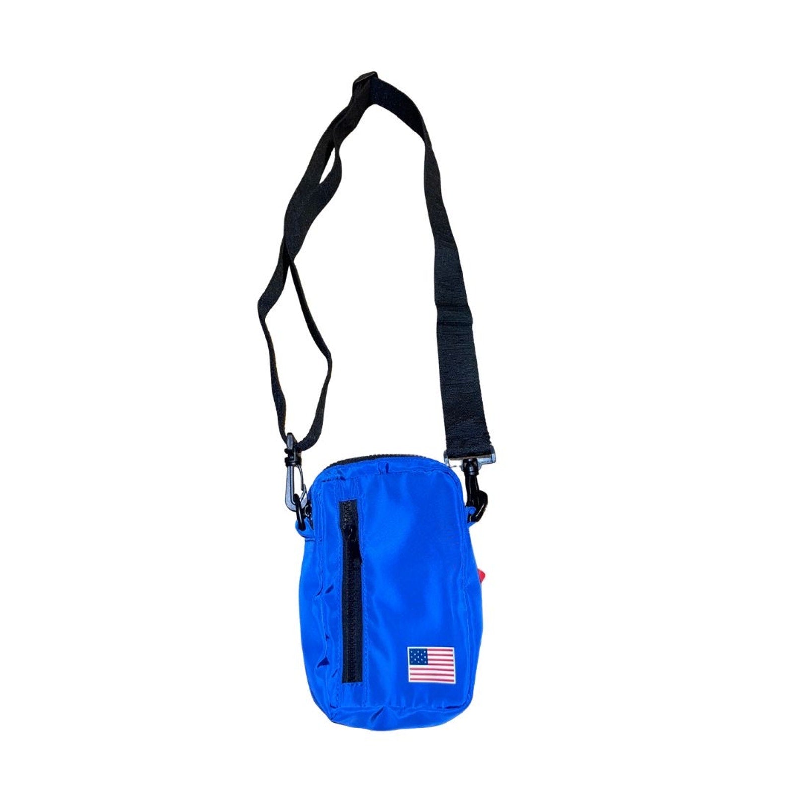 PacSun Olympics Team USA Crossbody Bag Blue Small Zipper Pocket NWT