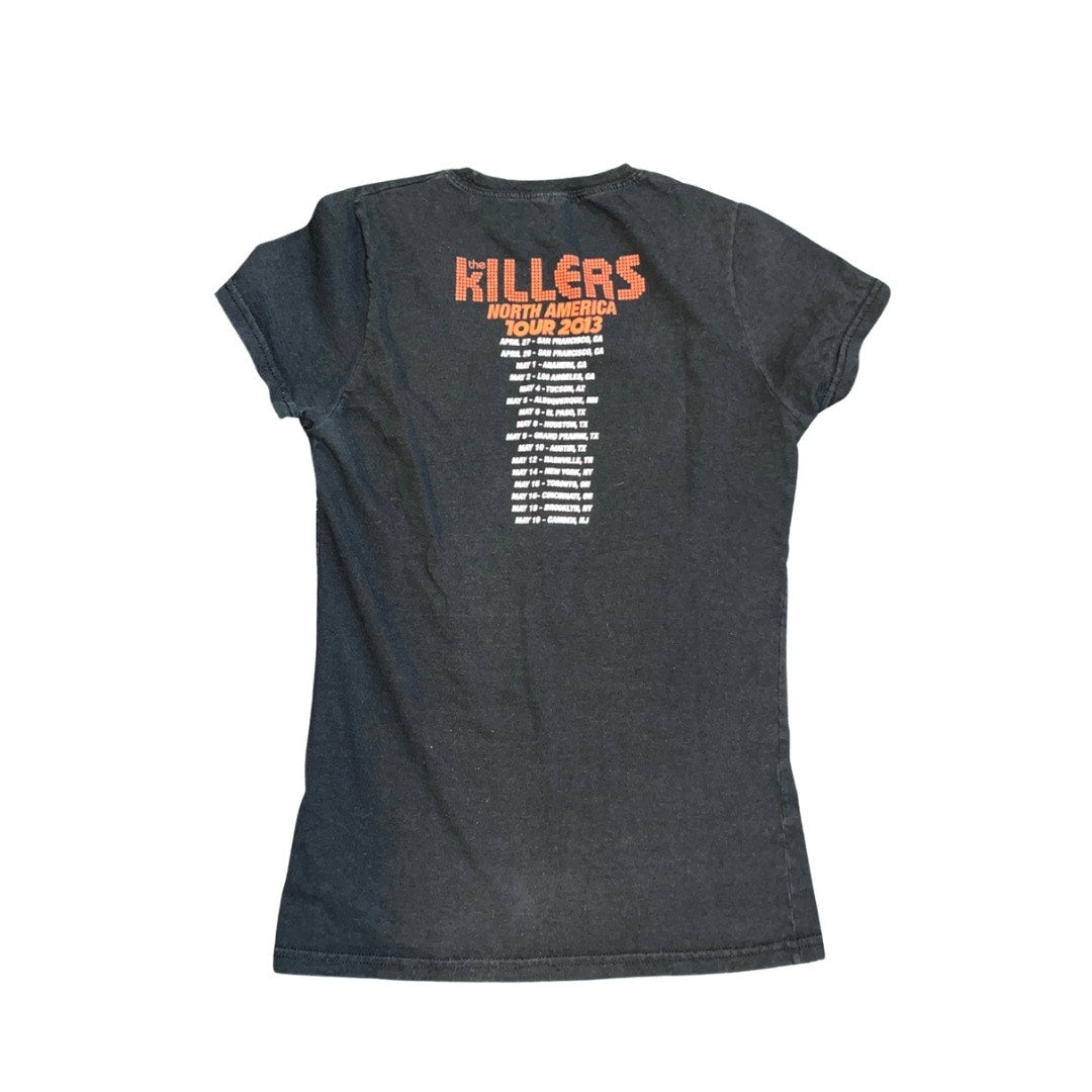Women's The Killers Battle Born US Tour 2013 Concert Merch T-Shirt Size Small