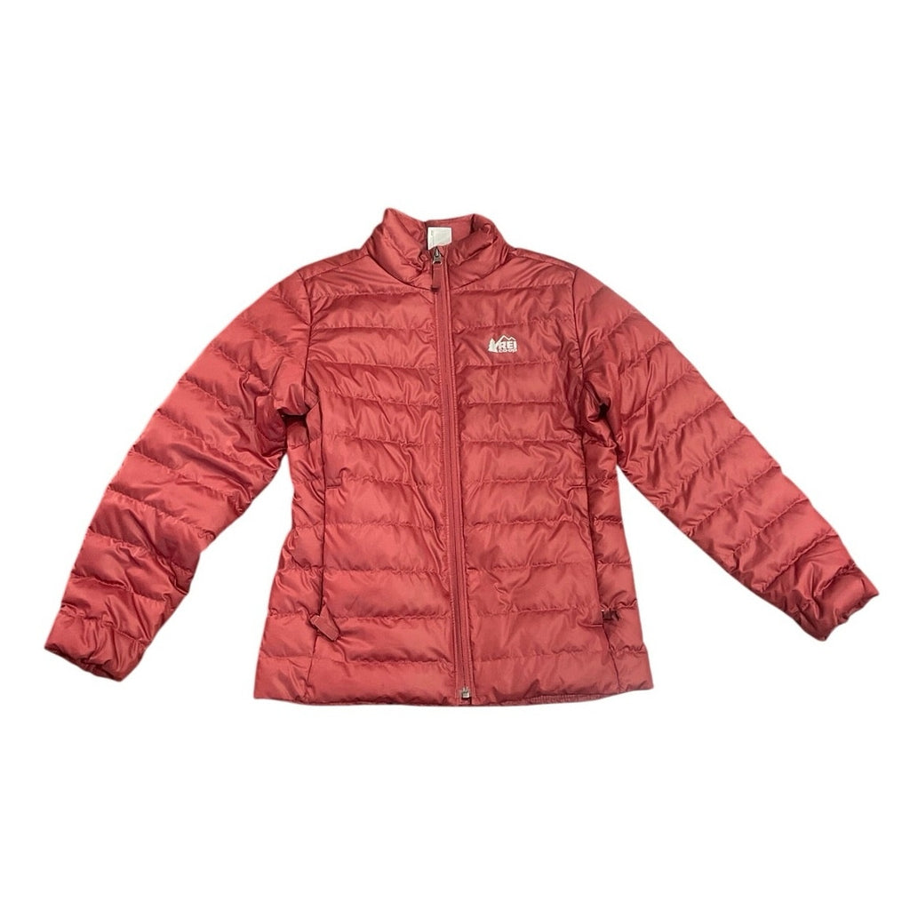 REI Co-op Down Puffer Quilted Jacket Youth Size 10-12 Unisex Outdoors Kidscore