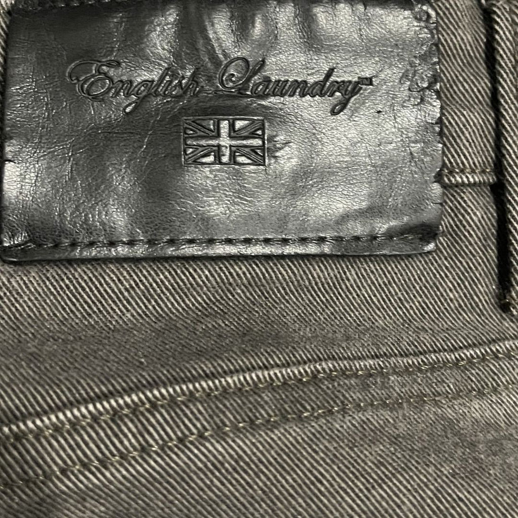 English Laundry Men's Gray Wash Straight Leg Denim Jeans Size 34X34 Streetwear