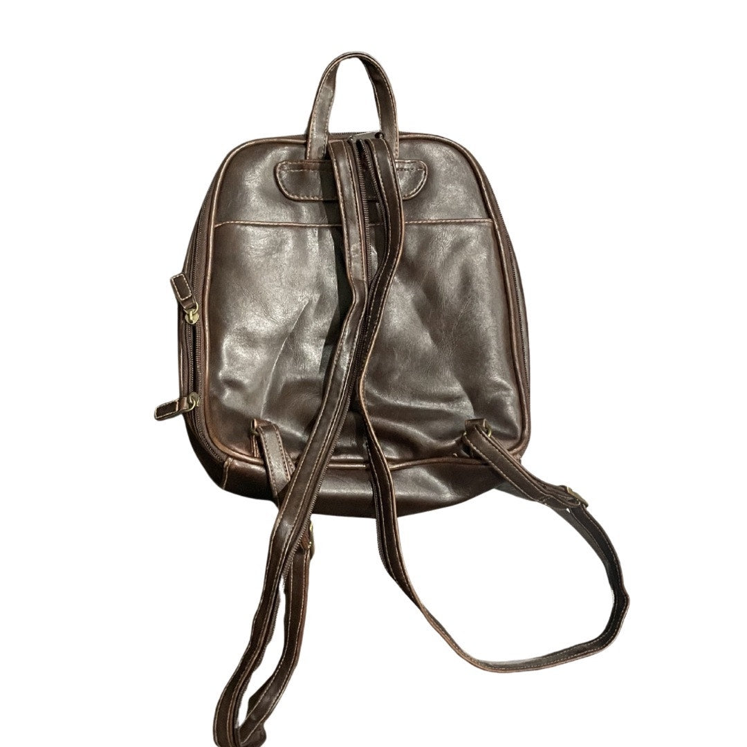 Rosetti Backpack Purse Vintage Y2K 90s Faux Leather Medium Size Top Handle