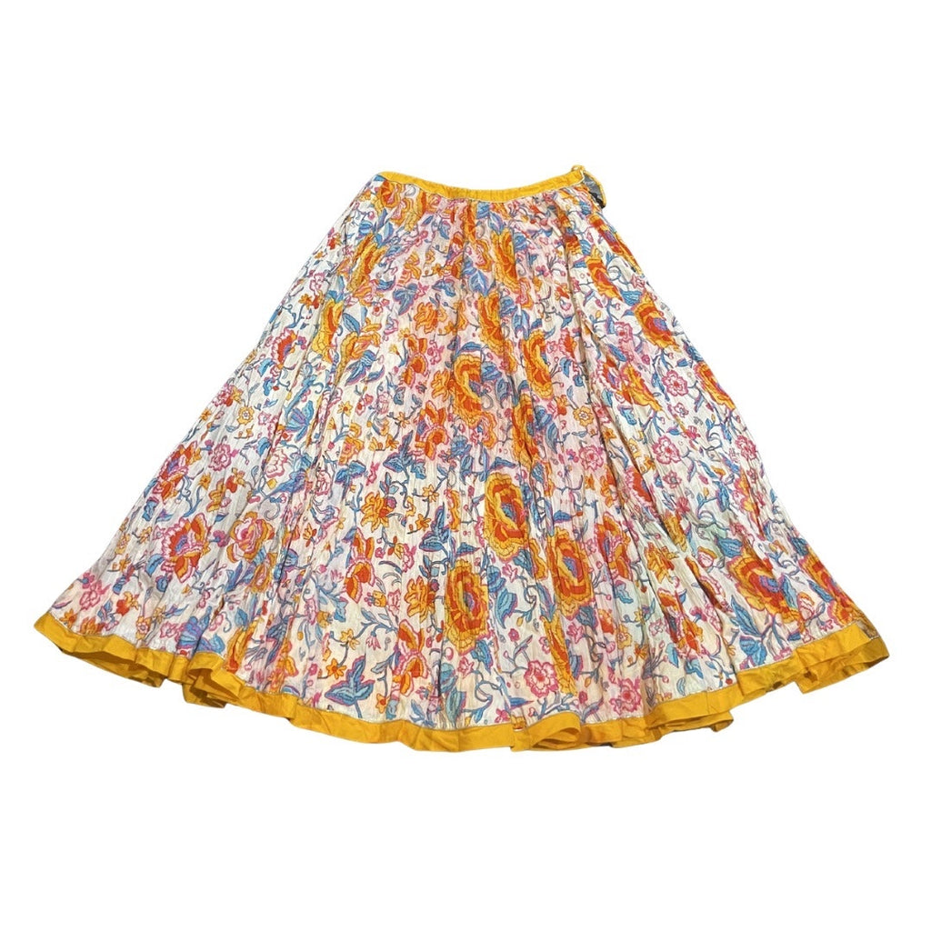 Jaipur Gulabchand Heritage Handblock Printed Textile Skirts Tie Waist 100% Cotton
