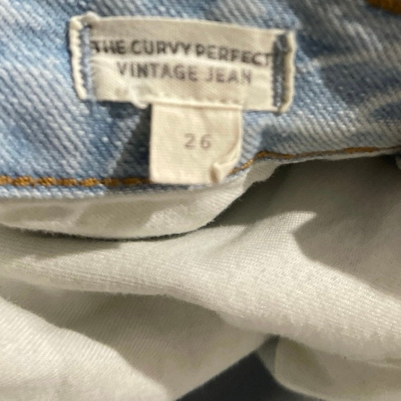 Madewell The Curvy Perfect Vintage Jean 26 Classic Fit 90s Inspired Streetwear