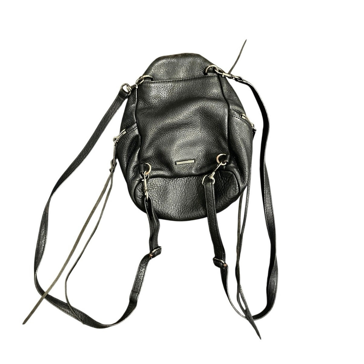 Rebecca Minkoff Pebbled Leather Mini Julian Backpack Street-chic Purse