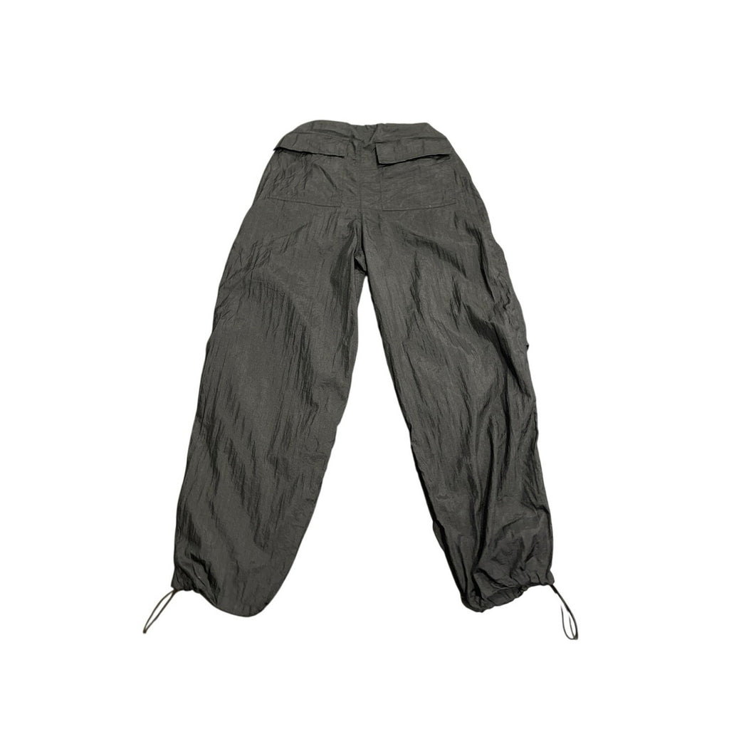 Steve Madden Larsen Parachute Lightweight Pants SZ S Crinkled Utility Baggy