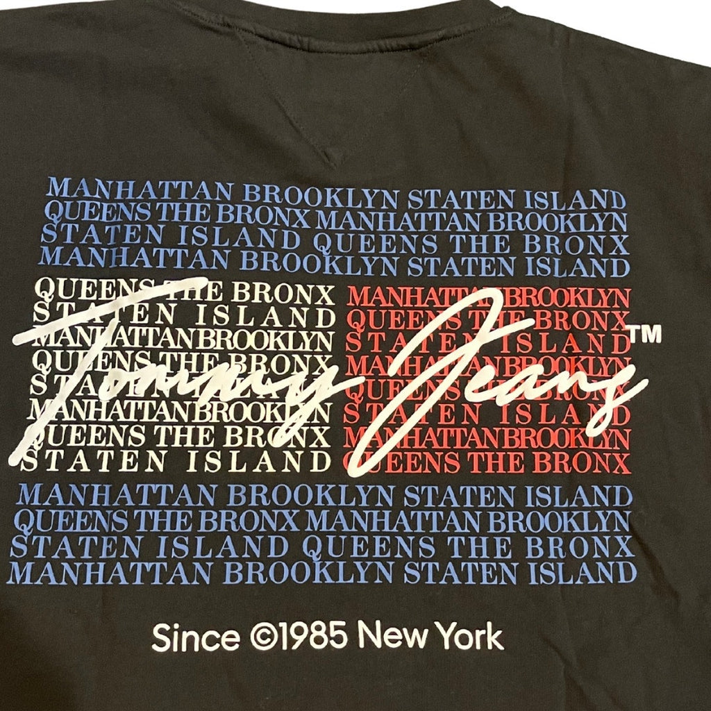 Tommy Hilfiger Jeans T-Shirt Signature Back Logo Size XL Cotton Crewneck NWT