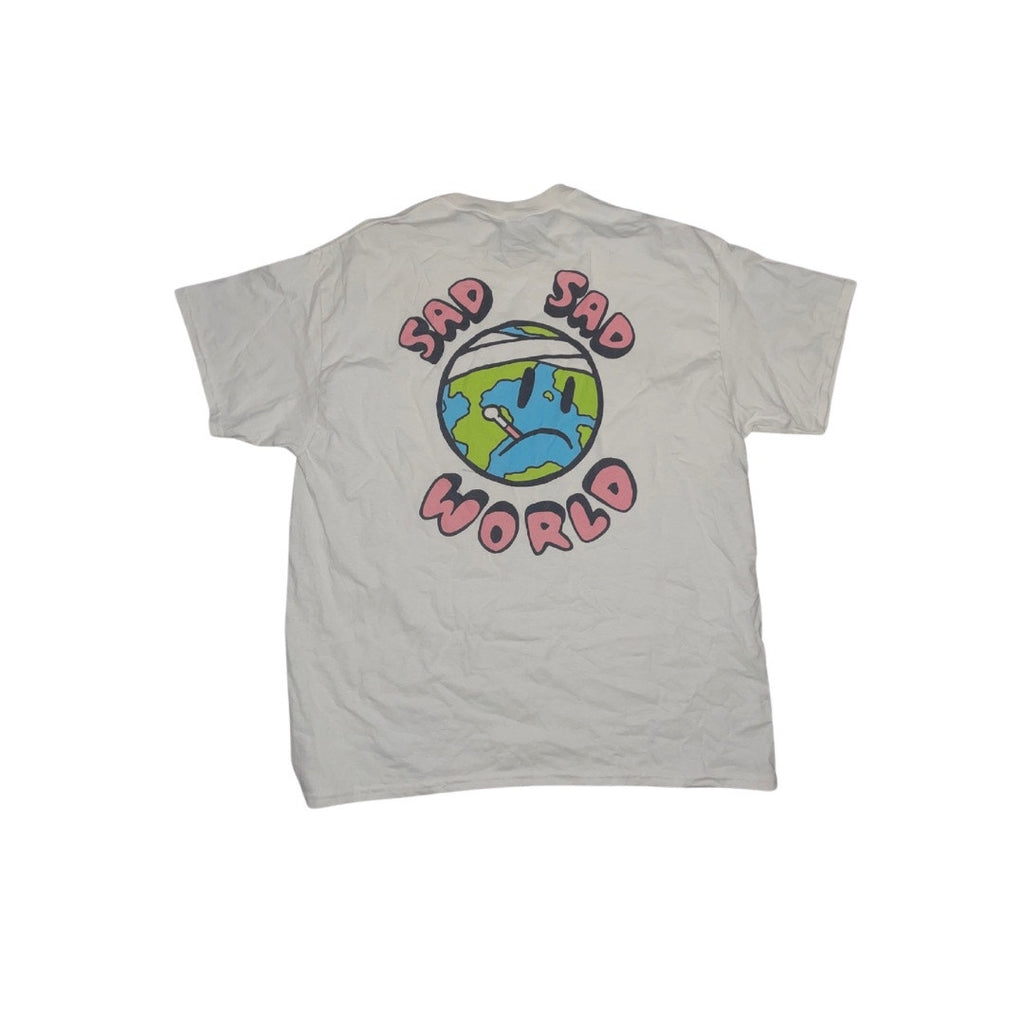Zumiez Sad World T-Shirt Men's Size XL  NWT Ultra Cotton Skater