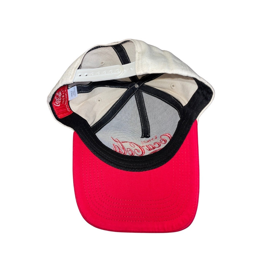 Coca-Cola Coke by PacSun Baseball Cap Snap fit One Size Canvas Adjustable NWT