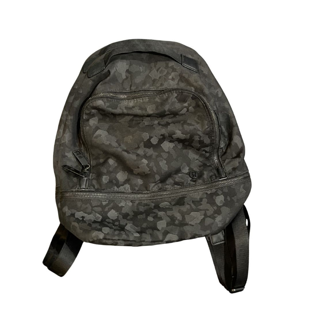 Lululemon City Adventurer Camo Jacquard Backpack Athletic Travel Sporty Chic
