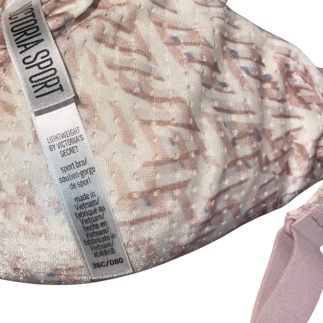 Bundle Victoria Secret Sport Sports Bra Pink and Black Padded Athletic Size 34C