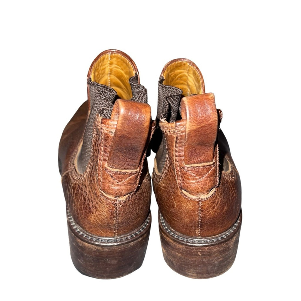 Cole Haan Leather Chunky Heel Chelsea Boot Size 7.5 Bootie