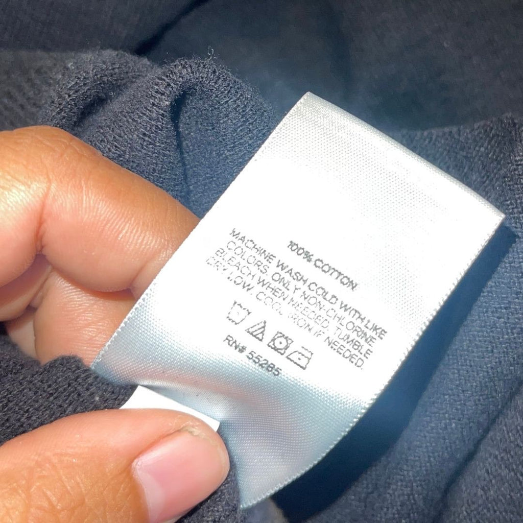 Express Asymmetrical Striped Short Sleeve Zip Polo Large Style 90s Retro Y2K