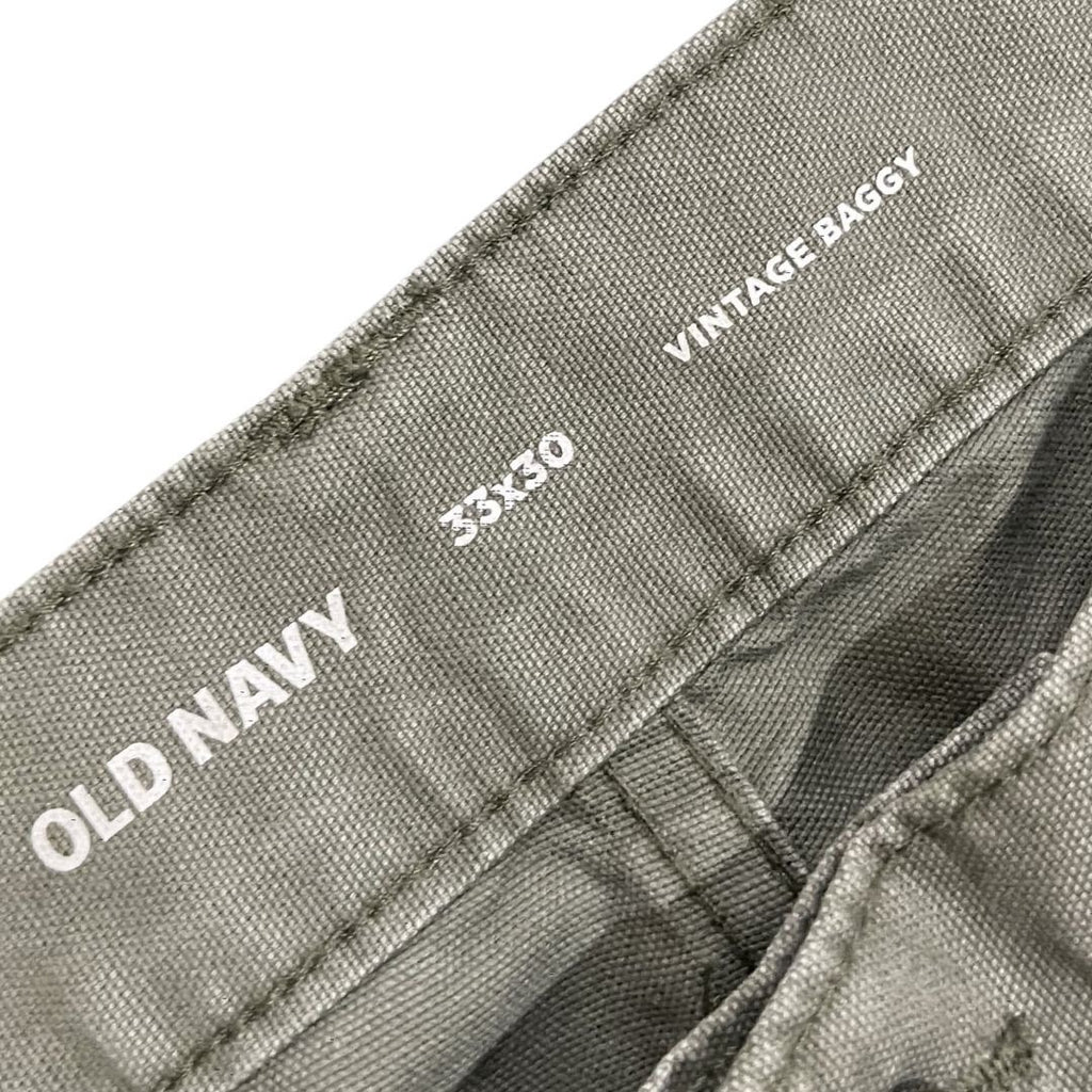 Old Navy Men Vintage Baggy Carpenter Jeans Pants Size 33X30 Streetwear Casual