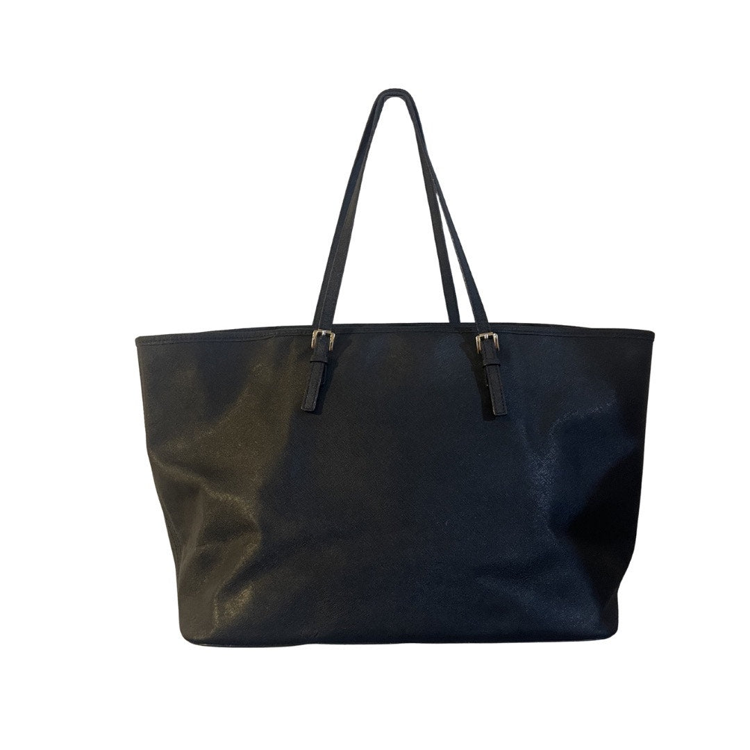 Michael Kors Jet Set Travel Tote Handbag Saffiano Leather Classic Quiet Luxury