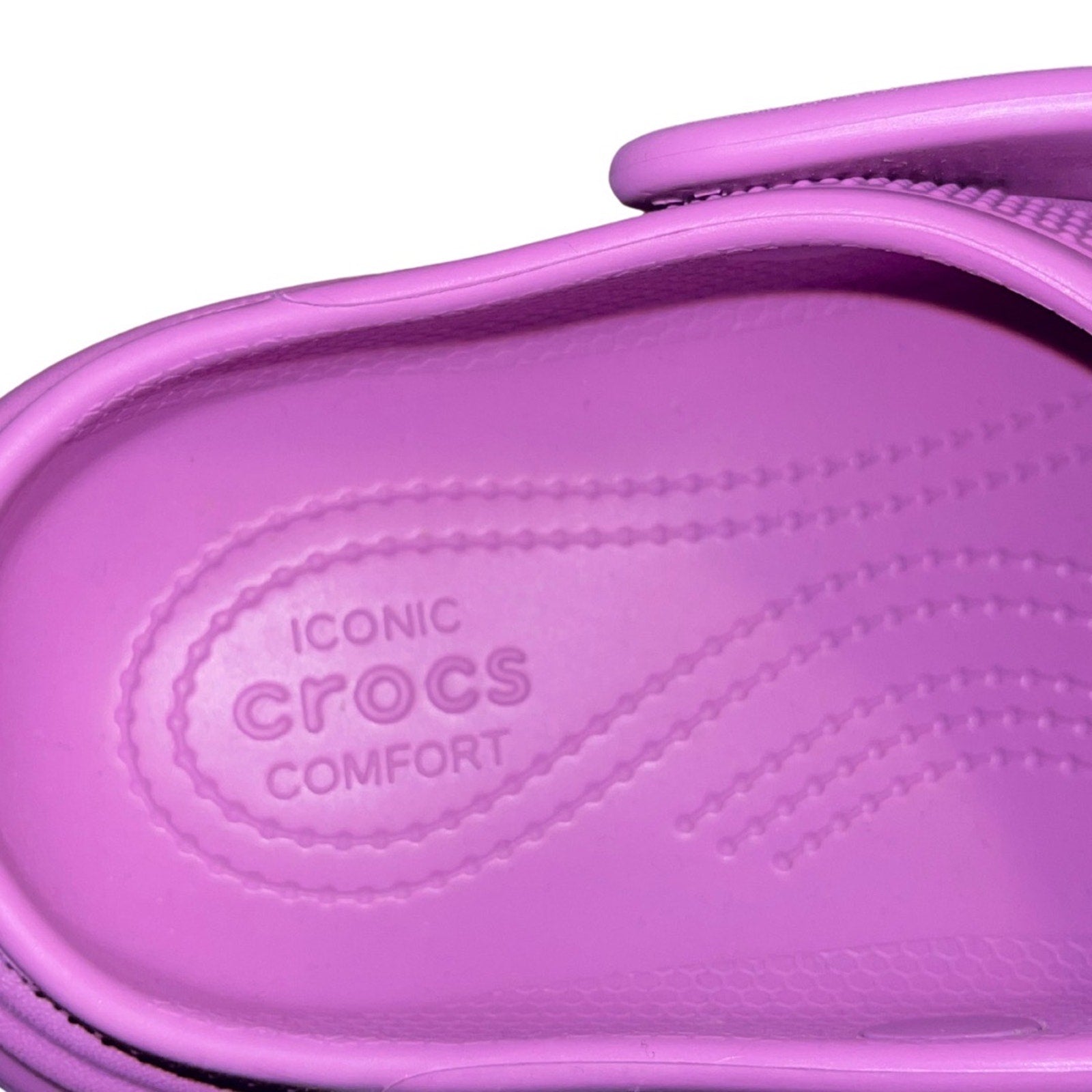 Crocs Stomp Slip on Clogs Bubble Purple Platform Size 9 Chunky Sole Comfort NWT