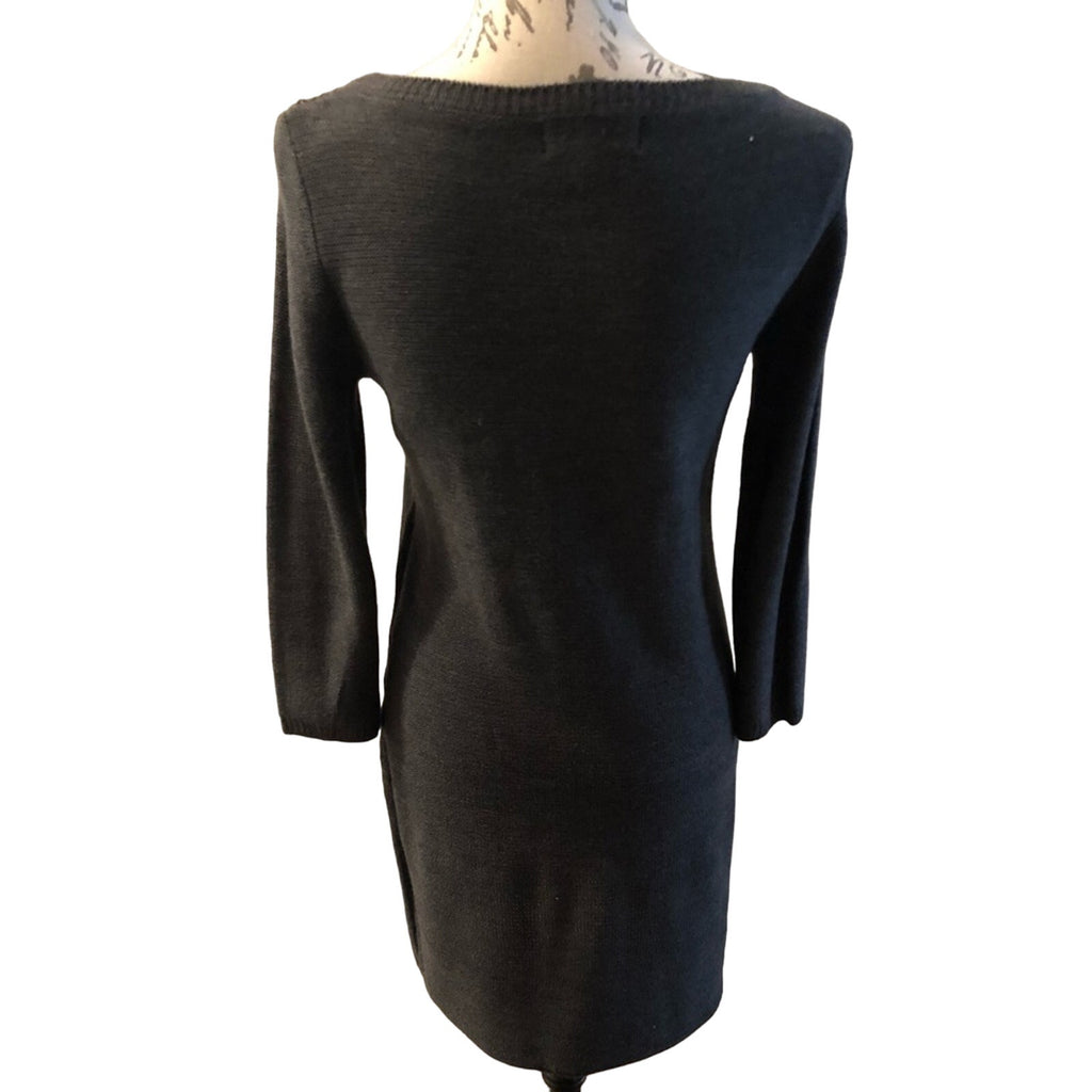 Mossimo Knit Sweater dress gray size Small