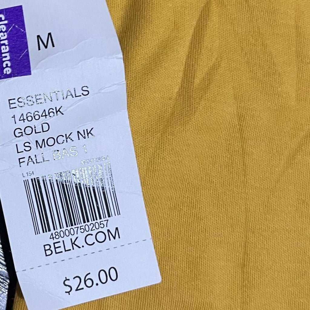 Kim Rogers Perfectly Soft Long Sleeve Mock Neck Shirt SZ Medium Casual Everyday