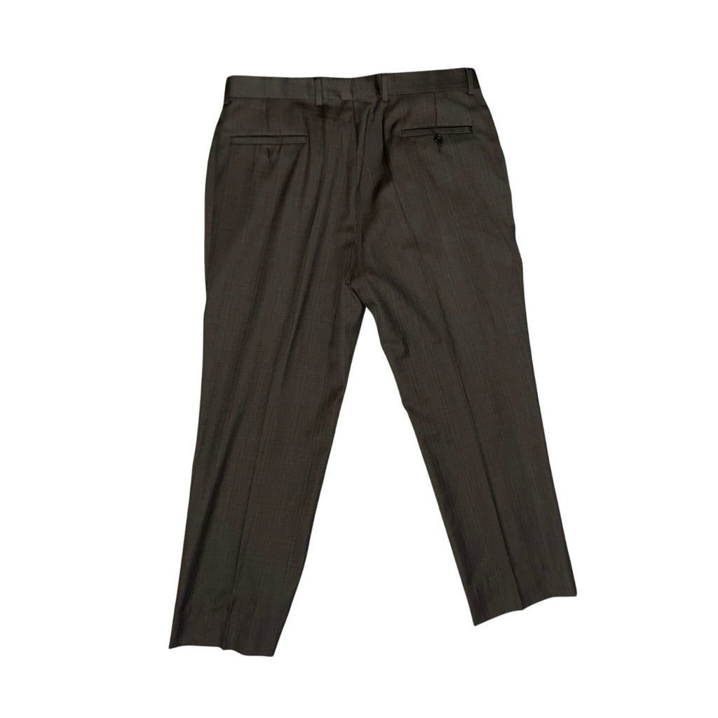 Pronto Uomo Platinum Dress Pants Black 100% Wool