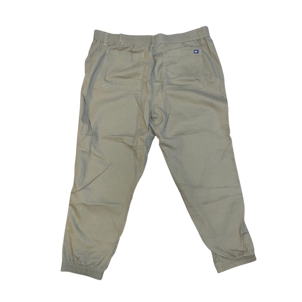 Gap Women Jogger Zip Elastic Waist Size XL Cotton Blend Casual Cargo