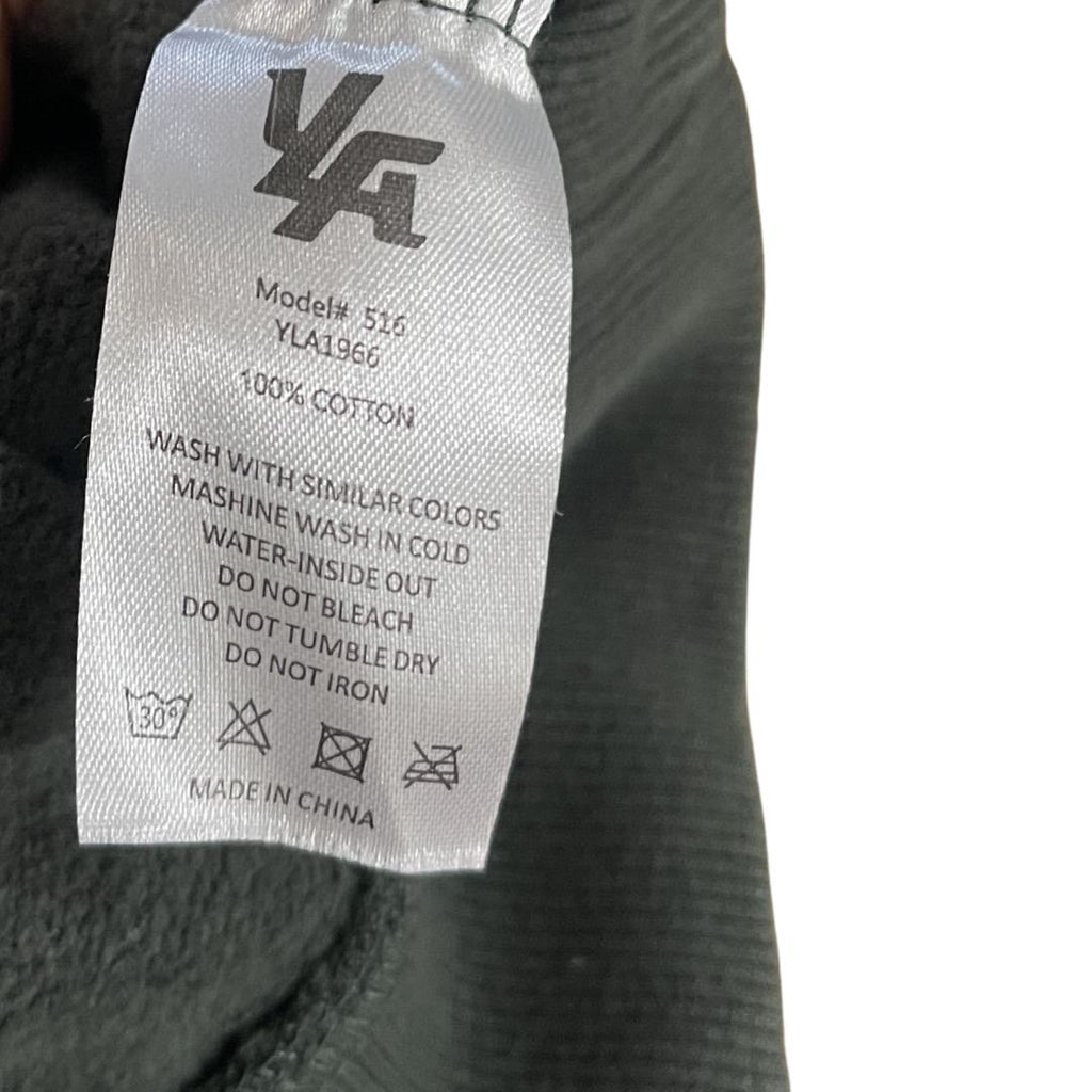 YoungLA Mens Quarter zip pullover sweatshirt SZ Medium Comfy Collection Athletic